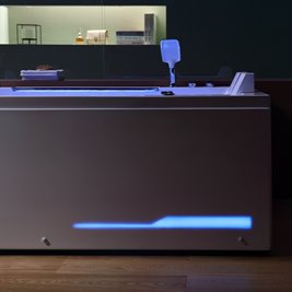 Duża wanna z hydromasażem 180x120 Kari 942 Hydrosan