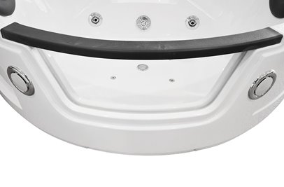 Wanna łazienkowa z hydromasażem Spa narożna 135x135 cm MO-0322