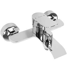 Chromowana bateria wannowa Dart Rea