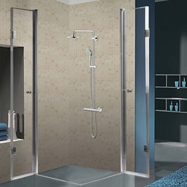 Kabina prysznicowa składana kwadratowa 80x80 KZ1290A Hydrosan