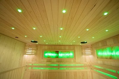 Sauna sucha fińska piec 6 KW Harvia BC60 + kamień solny 180X160X200CM MO-EA4-I Mazur