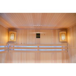Sauna fińska 6 osobowa wysokotemperaturowa 6KW Harvia 180x160 cm Oslo5