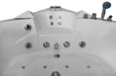 Wanna z hydromasażem narożna 150x150 cm MO-0632BP