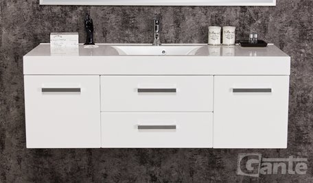 Szafka z umywalką dolomitową 140/50/C2 Nadia seria Fokus B