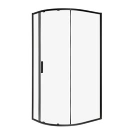 Kabina prysznicowa asymetrczyna 100x80 Solid RPA BL Kerra