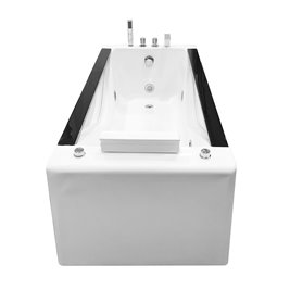 Wanna z hydromasażem prostokątna 170x80 cm MO-0011L