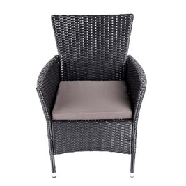 Zestaw mebli ogrodowych z technorattanu stół + krzesła 8 osób Santos