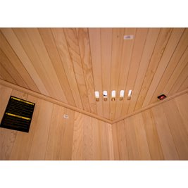 Sauna fińska 2-osobowa narożna 120x120 cm piec Harvia 3,5KW Bodo2