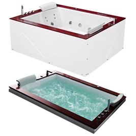 Wanna z hydromasażem Diablo 666 180x150