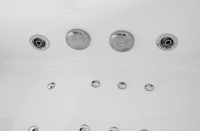 Wanna spa z hydromasażem narożna 150x150 cm MUE-0032A LEWA