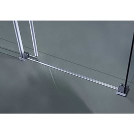 Kabina prysznicowa prostokątna 8 mm szkło 120x90 drzwi rozsuwane ZBD-900