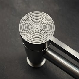 Bateria umywalkowa wysoka inox Foster Rea