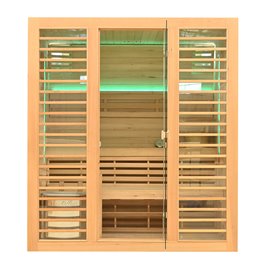 Sauna sucha fińska piec 8 KW Harvia BC80 + kamienie solne 180X160X200CM MO-TS4B Mazur