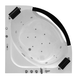 Wanna z hydromasażem narożna 150x150 cm MO-0073
