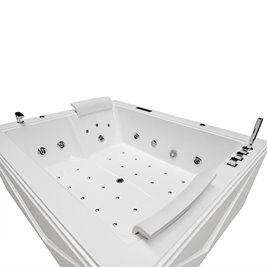 Wanna z hydromasażem Diablo 666 180x150