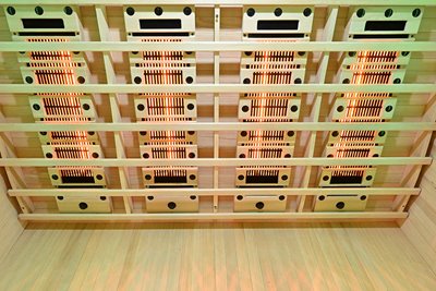 Sauna na podczerwień kamień solny + turmaliny 175X120X190CM MO-RL4ST Infrared Mazur