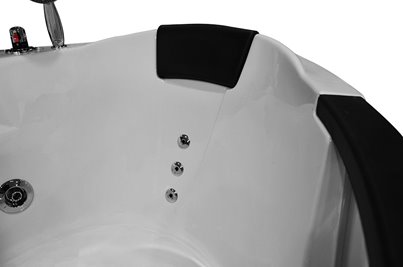 Wanna z hydromasażem narożna Turbo 140x140 cm MO-1003