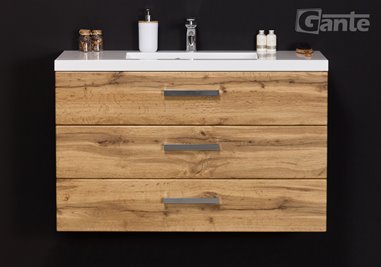 Szafka wisząca z umywalką 100/39/3 seria Fokus NE