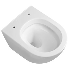 Biała miska wc wisząca Rimless FLOW-WH-TR-02 Tornado Hydrosan