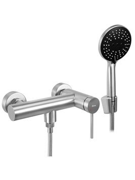 Inox bateria prysznicowa Foss Clif Rea