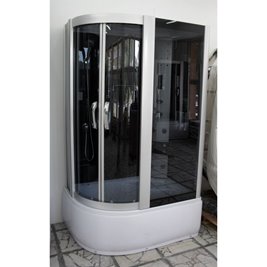 Kabina prysznicowa z hydromasażem 120x85 lewa MO-09912L