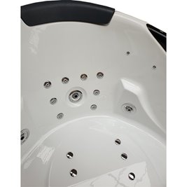 Wanna z hydromasażem narożna 155x155 cm Eos 932 Hydrosan