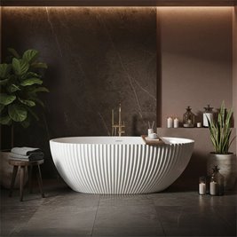 Wanna owalna 170 cm ujęcie pod kątem