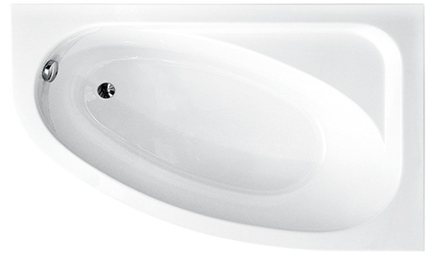 Wanna asymetryczna 150 cm Cornea Besco Prawa