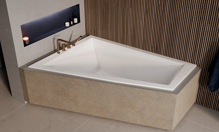 Niski rant wanny Intima Duo Slim Besco