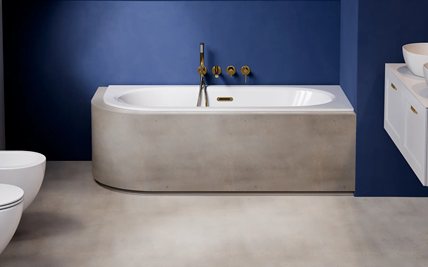 Prawa wanna 150x75 Besco Avita Slim+ do zabudowy