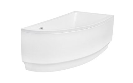 Biała wanna akrylowa Besco Praktika 150 cm