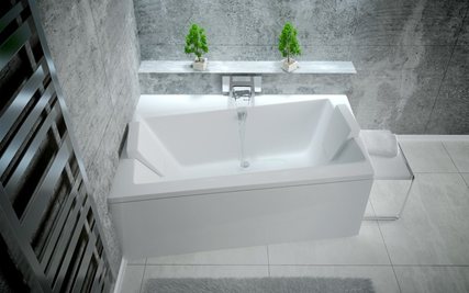 Wanna narożna 160 cm Lewa Infinity Besco zdjęcie 2