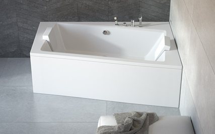 Wanna narożna 160 cm Prawa Infinity Besco zdjęcie 3