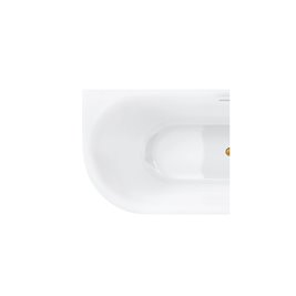 Wanna narożna przyścienna 140 cm Intero V230 Corsan Prawa zdjęcie 18