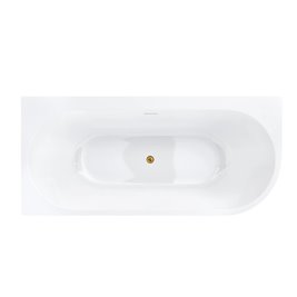 Wanna narożna przyścienna 150 cm Intero V240 Corsan Lewa zdjęcie 27