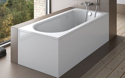 Wanna prostokątna 170x75 cm Intrica Besco zdjęcie 2