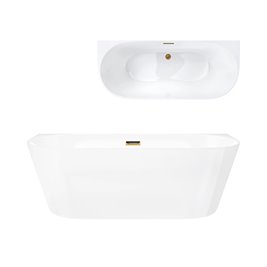 Wanna przyścienna Corsan Mono Slim E029 150 cm zdjęcie 18