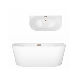 Wanna przyścienna Corsan Mono Slim E029 160 cm zdjęcie 28
