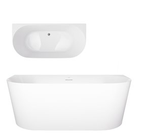 Wanna przyścienna Corsan Mono V029 170 cm
