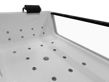 Wanna spa z hydromasażem prostokątna 170x120 cm MO-0074 Turbo zdjęcie 9