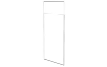 Wanna wolnostojąca przyścienna z kabiną Jollin A-Line Icon Besco 160 cm prawa zdjęcie 7