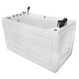 Wanna z hydromasażem dla osób niepełnosprawnych 146x76 cm MO-0301 prawa