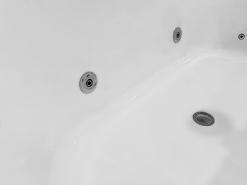 Wanna z hydromasażem przyścienna narożna 150X75X59 cm MO-18043L LEWA zdjęcie 12