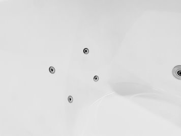 Wanna z hydromasażem przyścienna narożna 150X75X59 cm MO-18043P PRAWA zdjęcie 7