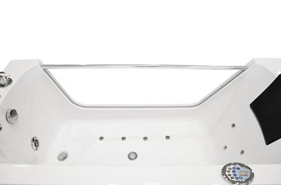 Wanna łazienkowa z hydromasażem Spa prostokątna 170x80 cm MO-0319