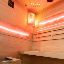 Sauna fińska 2 osobowa wysokotemperaturowa 3,5KW Harvia 120x120 cm Lark2-WD