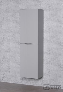 Słupek łazienkowa wiszący kolor szary ONDA 45x155 cm Gante