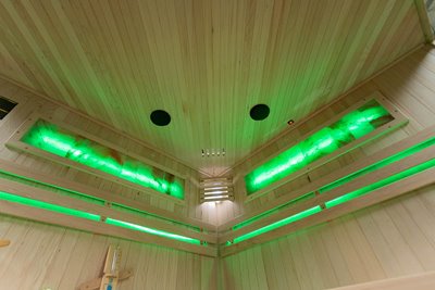 Sauna sucha fińska piec 6 KW Harvia BC60 + kamień solny 180X180X200CM MO-EA4CS Mazur