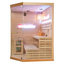 Sauna fińska 4 osobowa wysokotemperaturowa 6KW Harvia 150x150 cm Lark4-WD