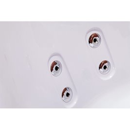 Wanna z hydromasażem narożna 152x152 cm Tiga 604